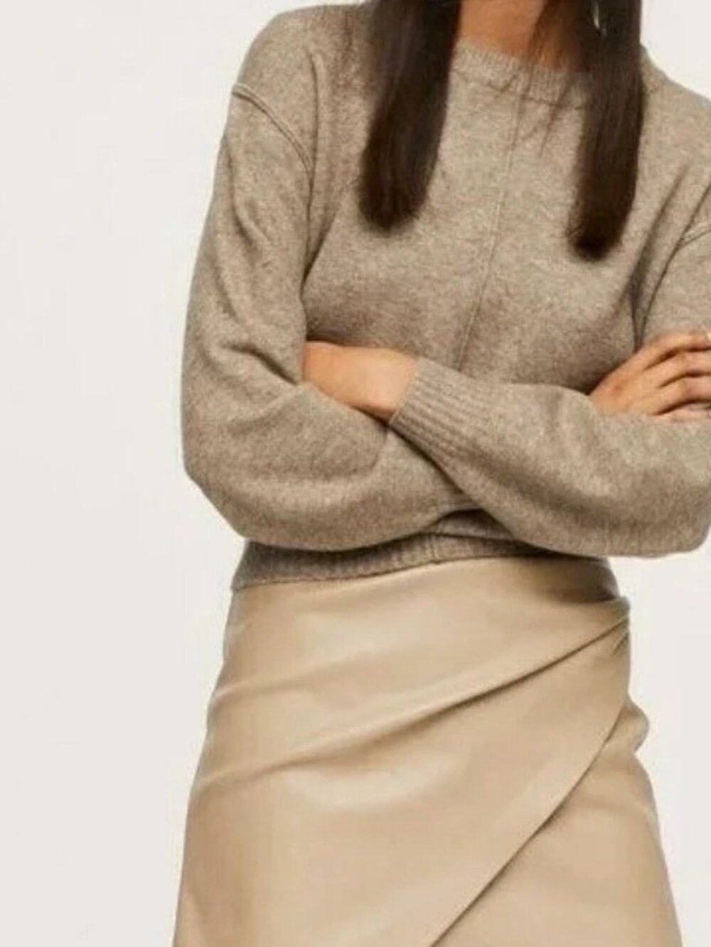 MANGO women's knit sweater size Small